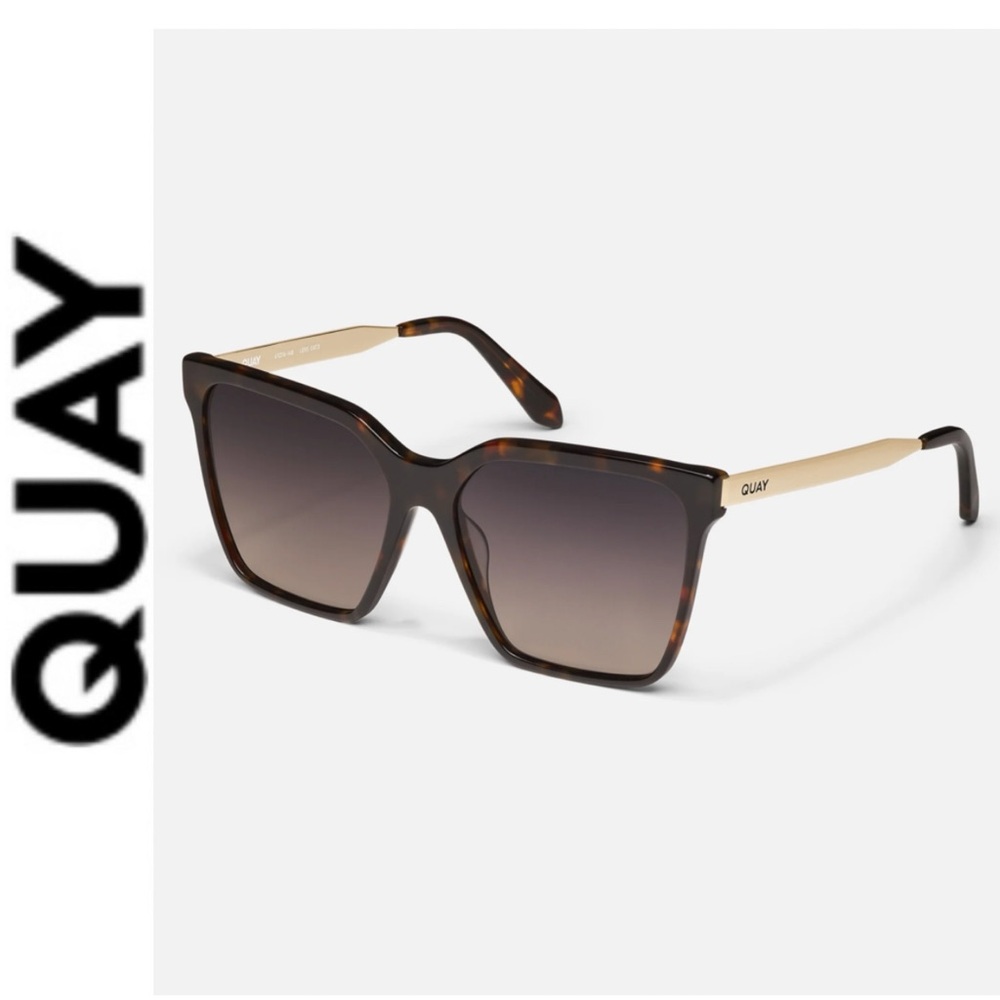 Quay Australia 🤎 Level Up Remixed Gold Arms - Brown Gradient